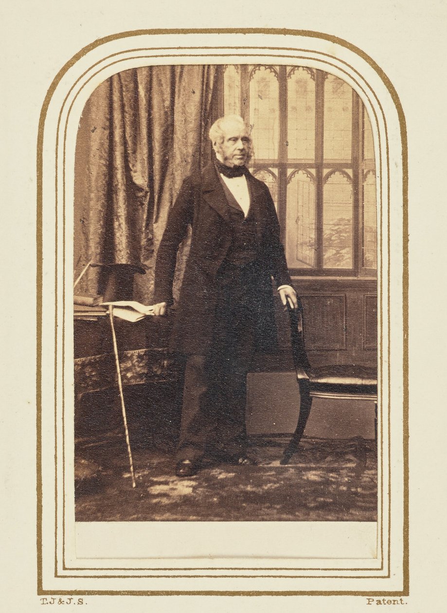 [Henry John Temple, III (1784 - 1865), Viscount Palmusten]. af Camille Silvy