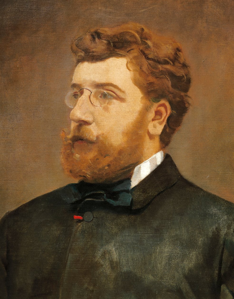 Portræt af Georges Bizet (Paris af Camillo (1840 1919) Miola