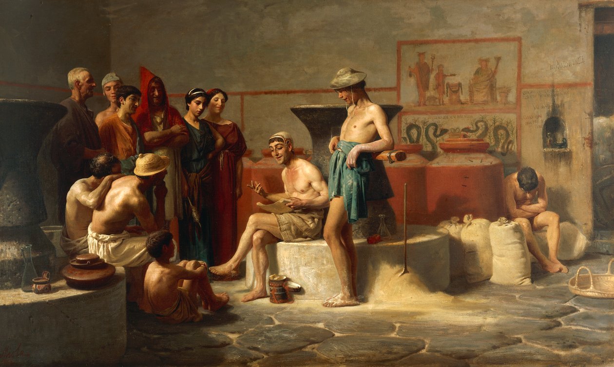 Møller Plautus af Camillo Miola