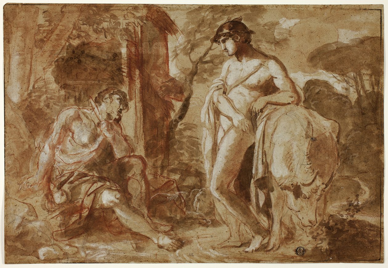 Mercury og Argus af Camillo Procaccini
