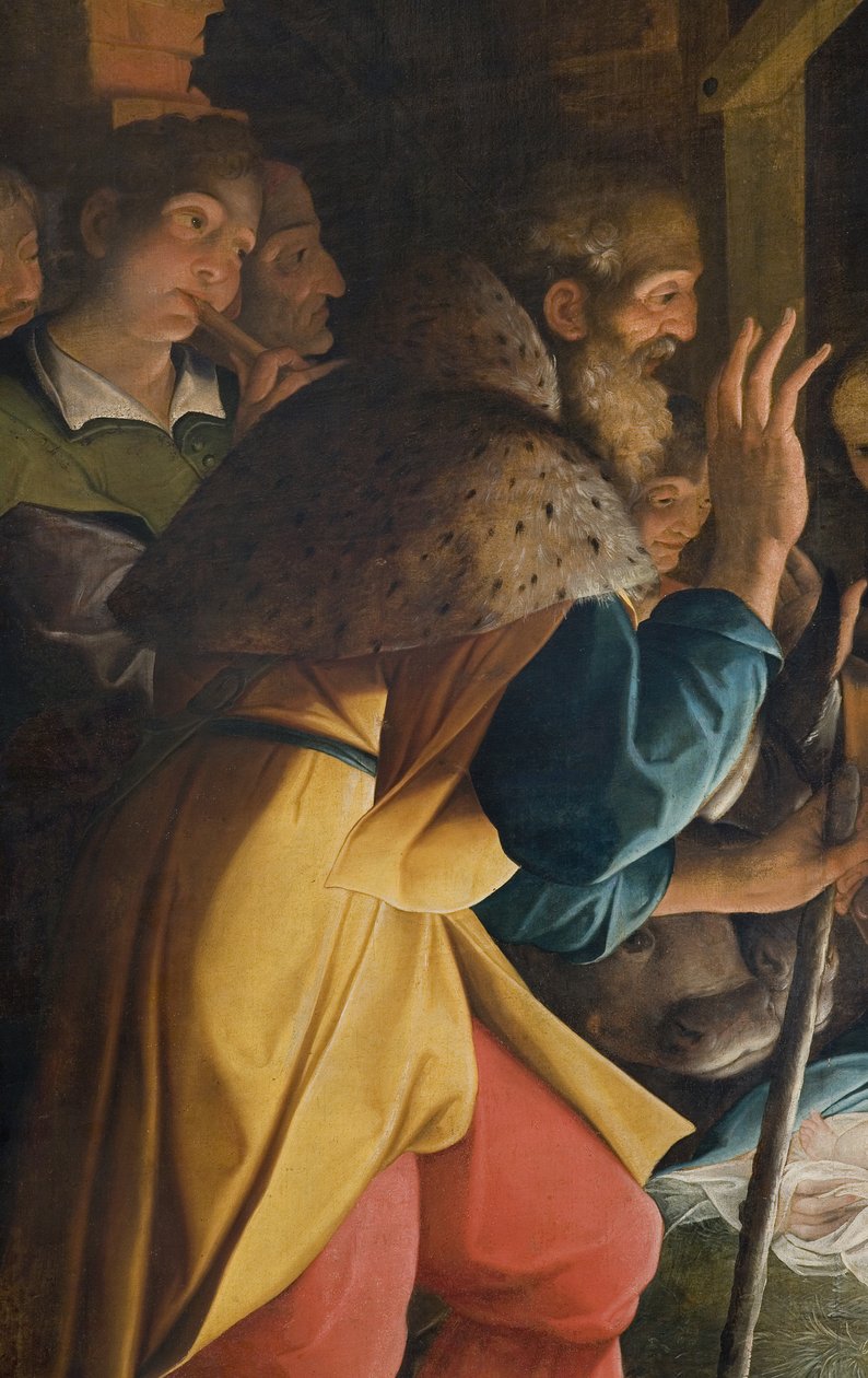 Fødsel, detalje på 3498491 af Camillo Procaccini