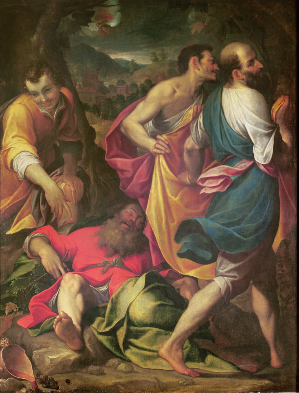Noas drukkenskab af Camillo Procaccini