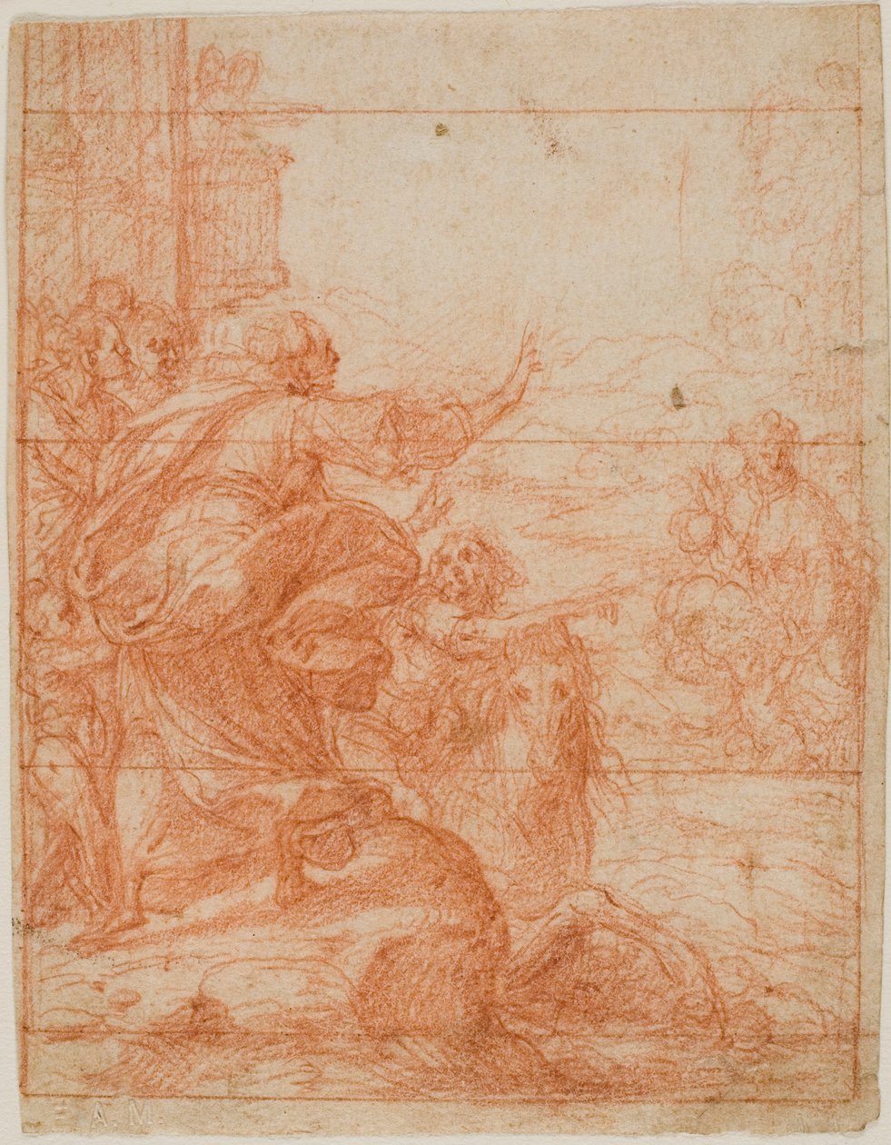 Ticino-flodens mirakel af Camillo Procaccini