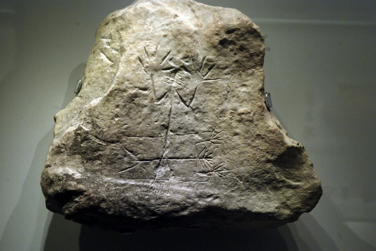 Arad udskæring af guden Tamuz, ca. 3000-2650 f.Kr af Canaanite