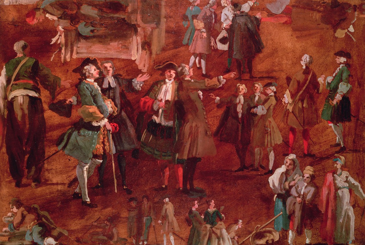 Figurstudier af Giovanni Antonio Canal