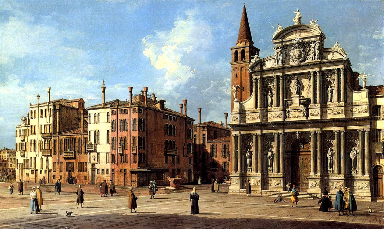Santa Maria Zobenigo, ca. 1760-69 af Giovanni Antonio Canal