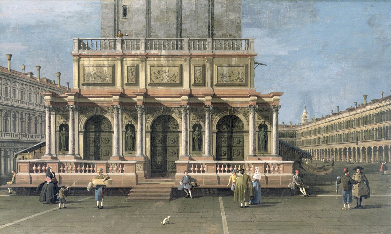 Loggettaen, Venedig af Giovanni Antonio Canal