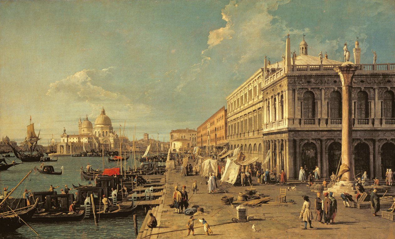 Moloen og Zeccaen, Venedig af Giovanni Antonio Canal