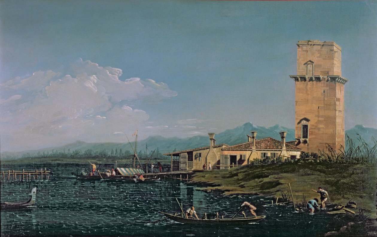 Tårnet i Marghera af Giovanni Antonio Canal
