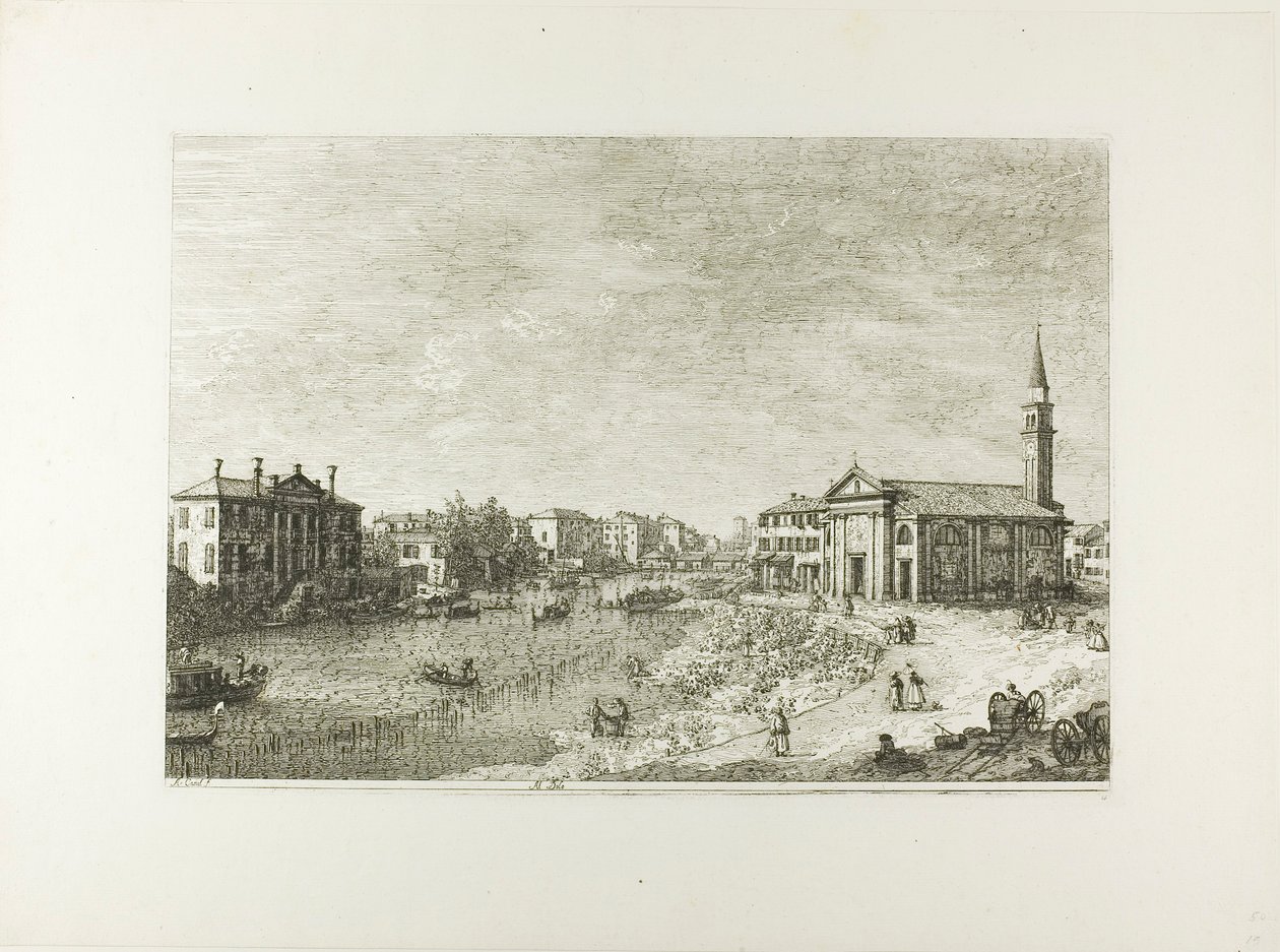 Al Dolo, fra Views af Canaletto
