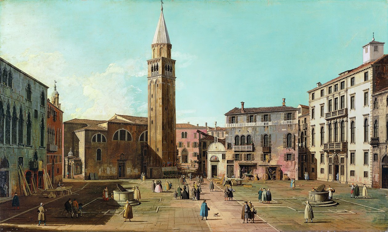 Campo SantAngelo, Venedig, 1730