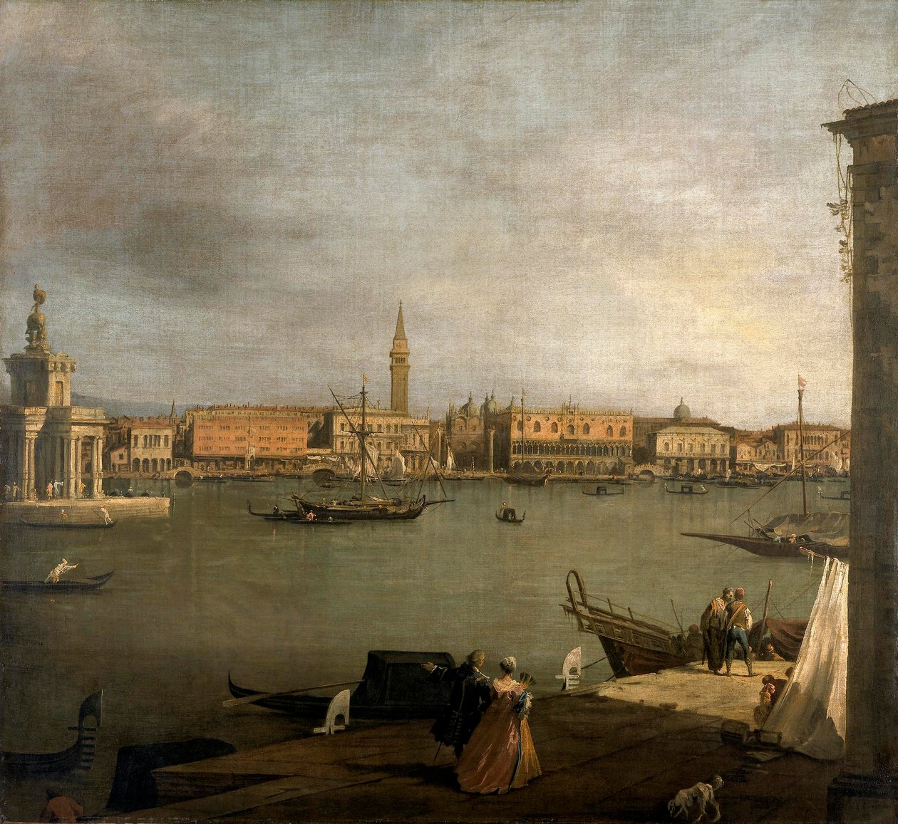 Canaletto - Markusbassinet, NMW A 76 af Canaletto