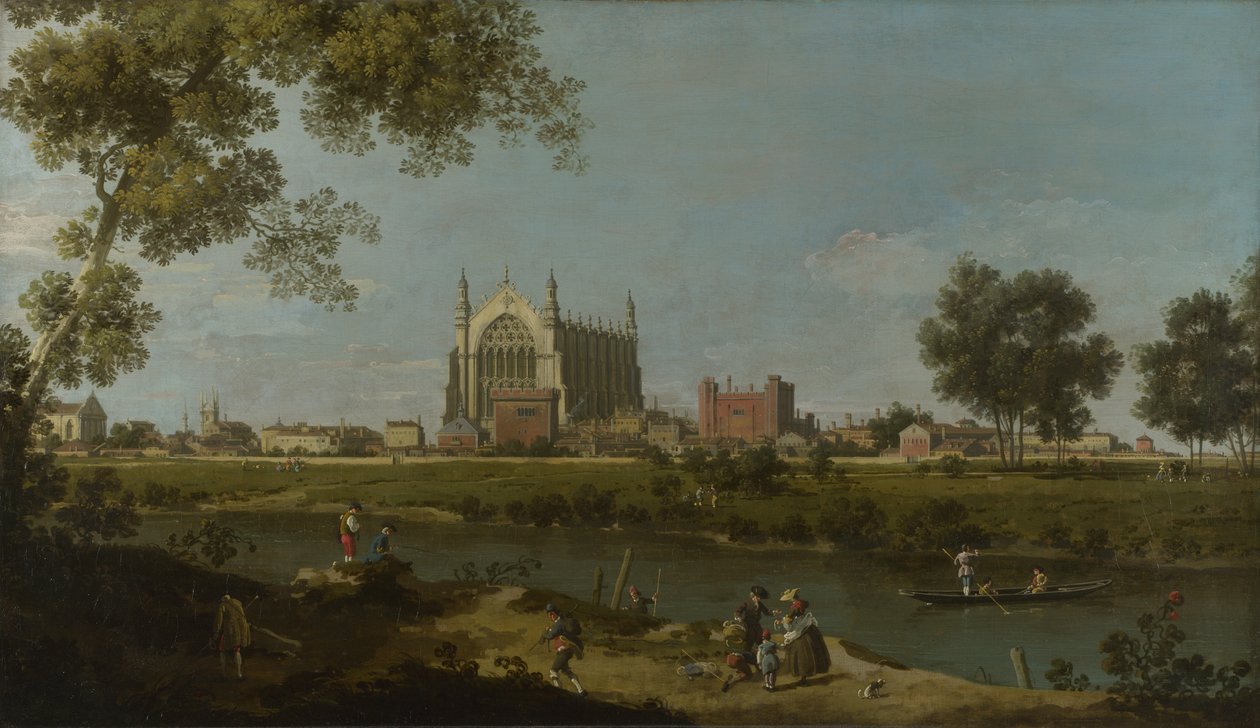 Eton College, ca. 1754 af Giovanni Antonio Canal