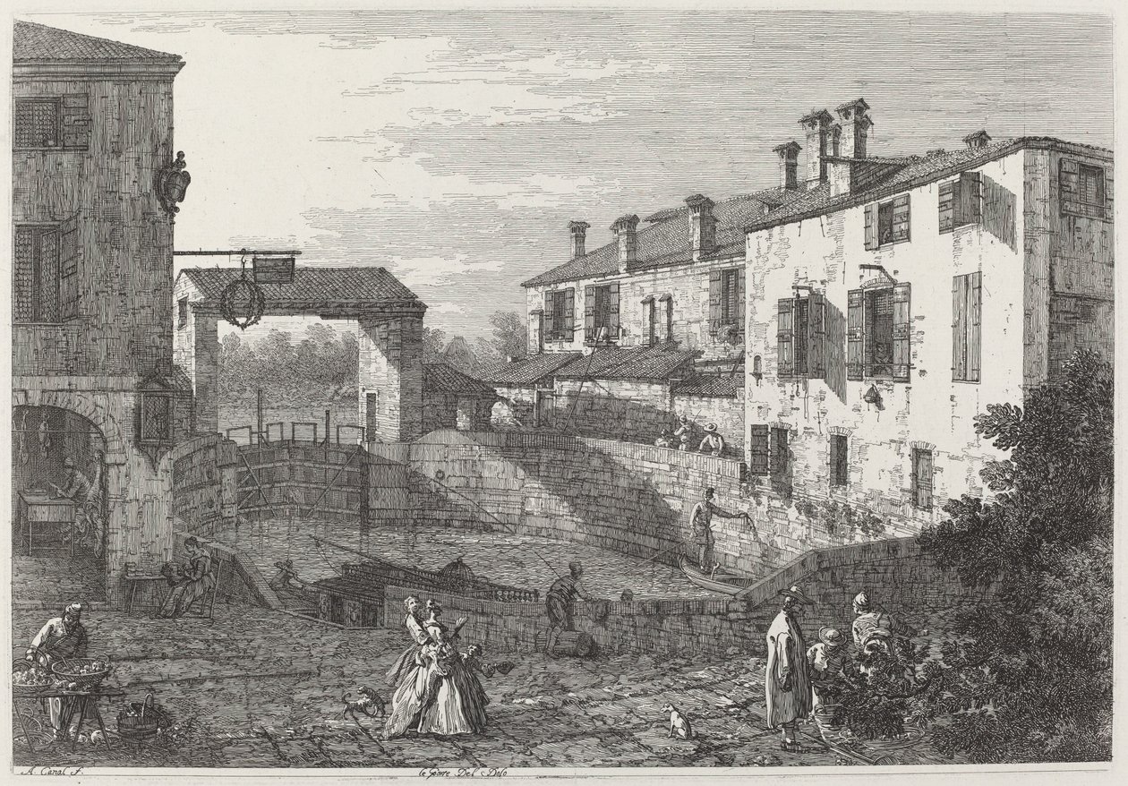 Doloens døre af Canaletto