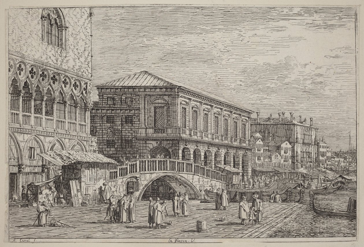 Fængslet. V. af Canaletto
