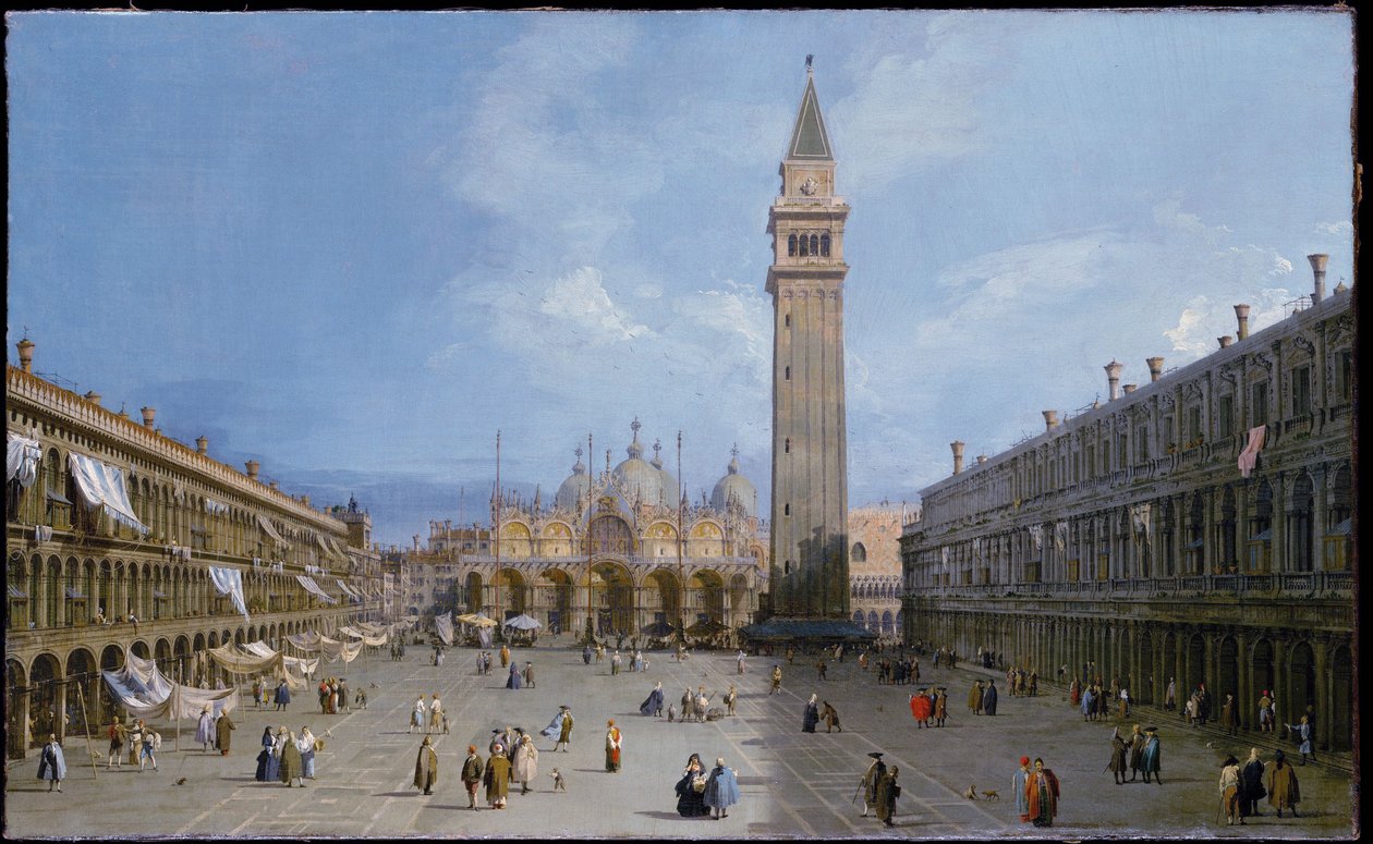 Markuspladsen af Canaletto