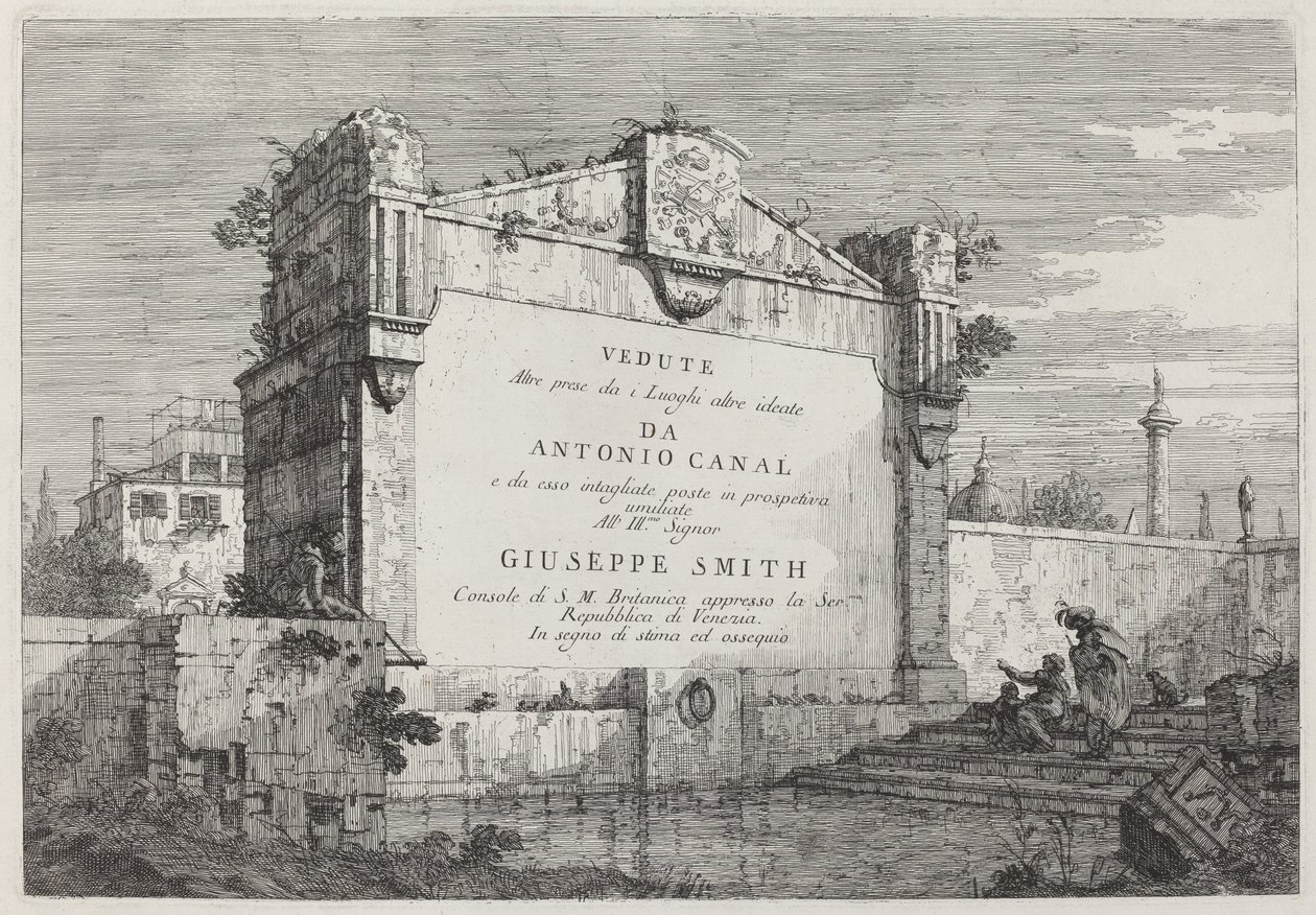 Titelplade af Canaletto