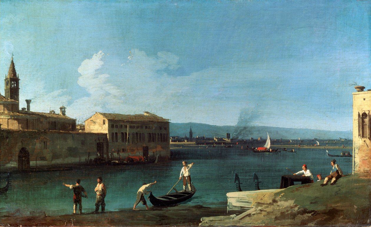 Udsigt over Venedig, 1700-tallet af Giovanni Antonio Canal