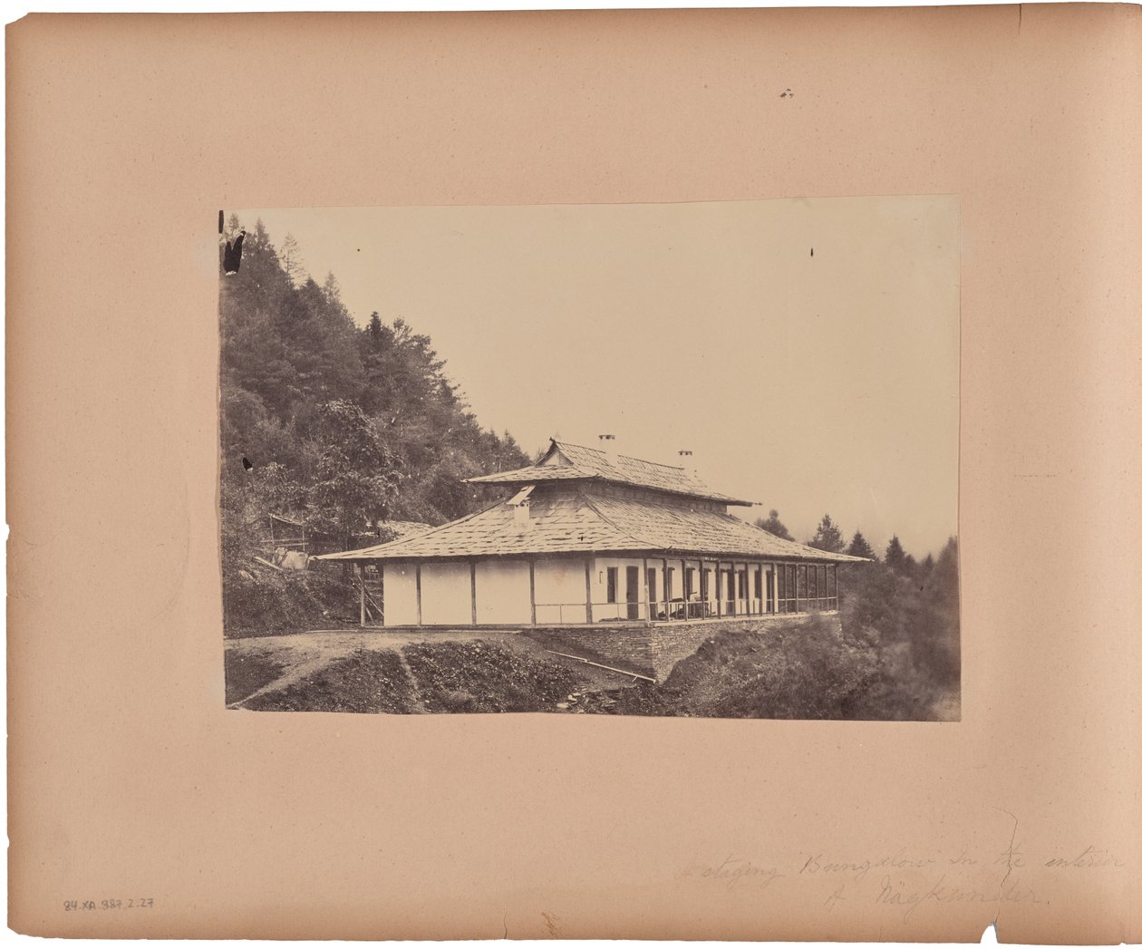 Nâgkunda. En bungalow til iscenesættelse i det indre af Capt. Melville Clarke