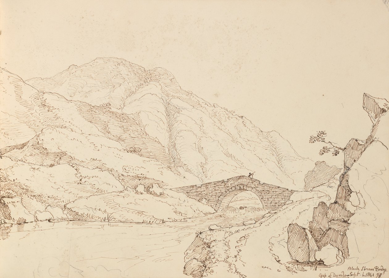 Black Stream Bridge, 6. september 1841 af Capt. Thomas Hastings