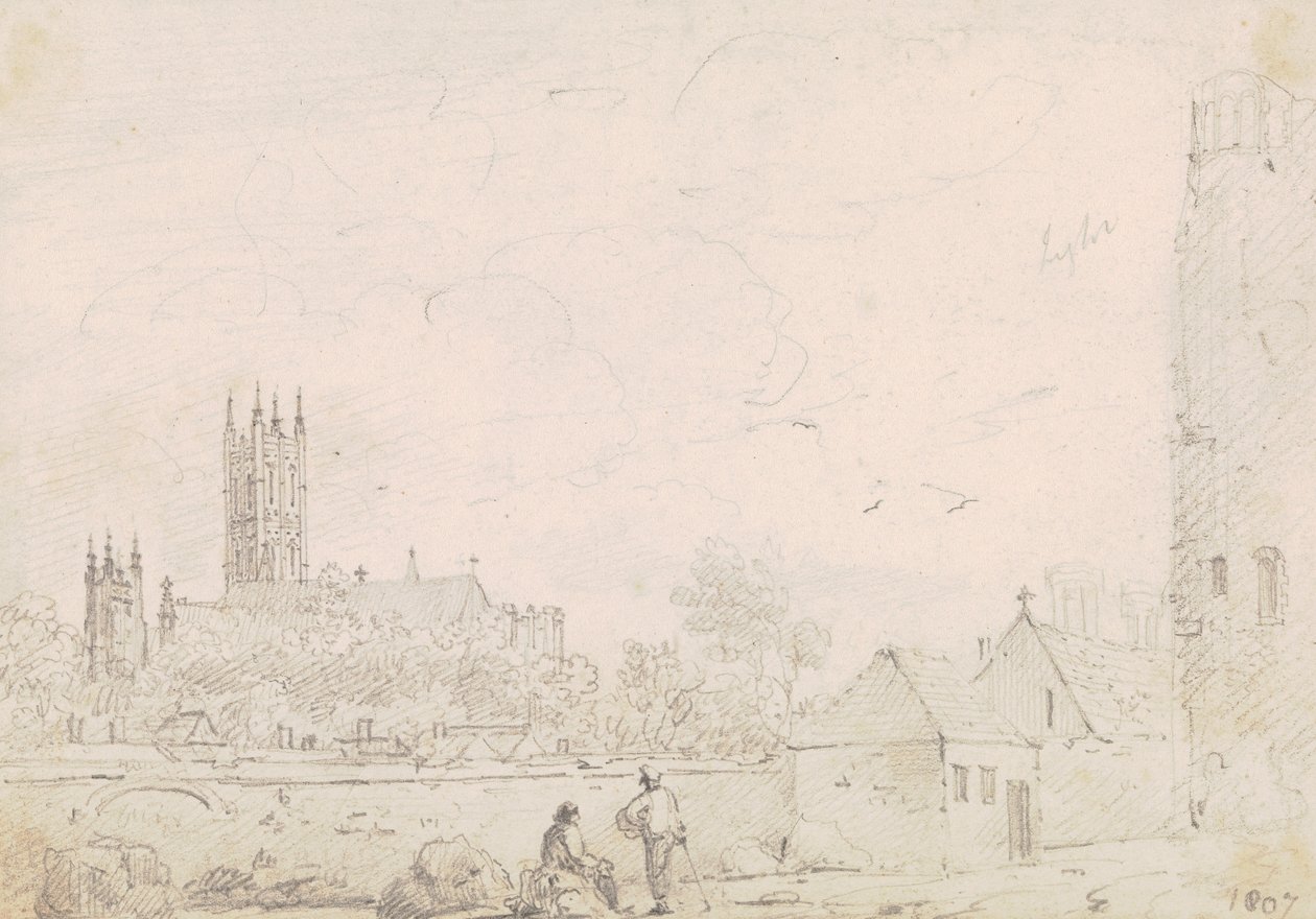 Canterbury katedral af Capt. Thomas Hastings
