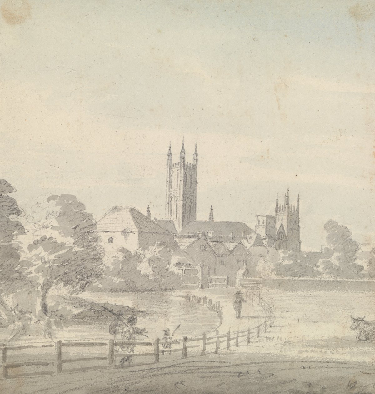 Canterbury katedral af Capt. Thomas Hastings