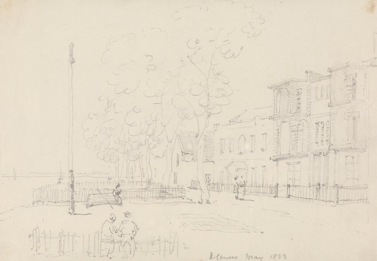 East Cowes, maj 1833 af Capt. Thomas Hastings