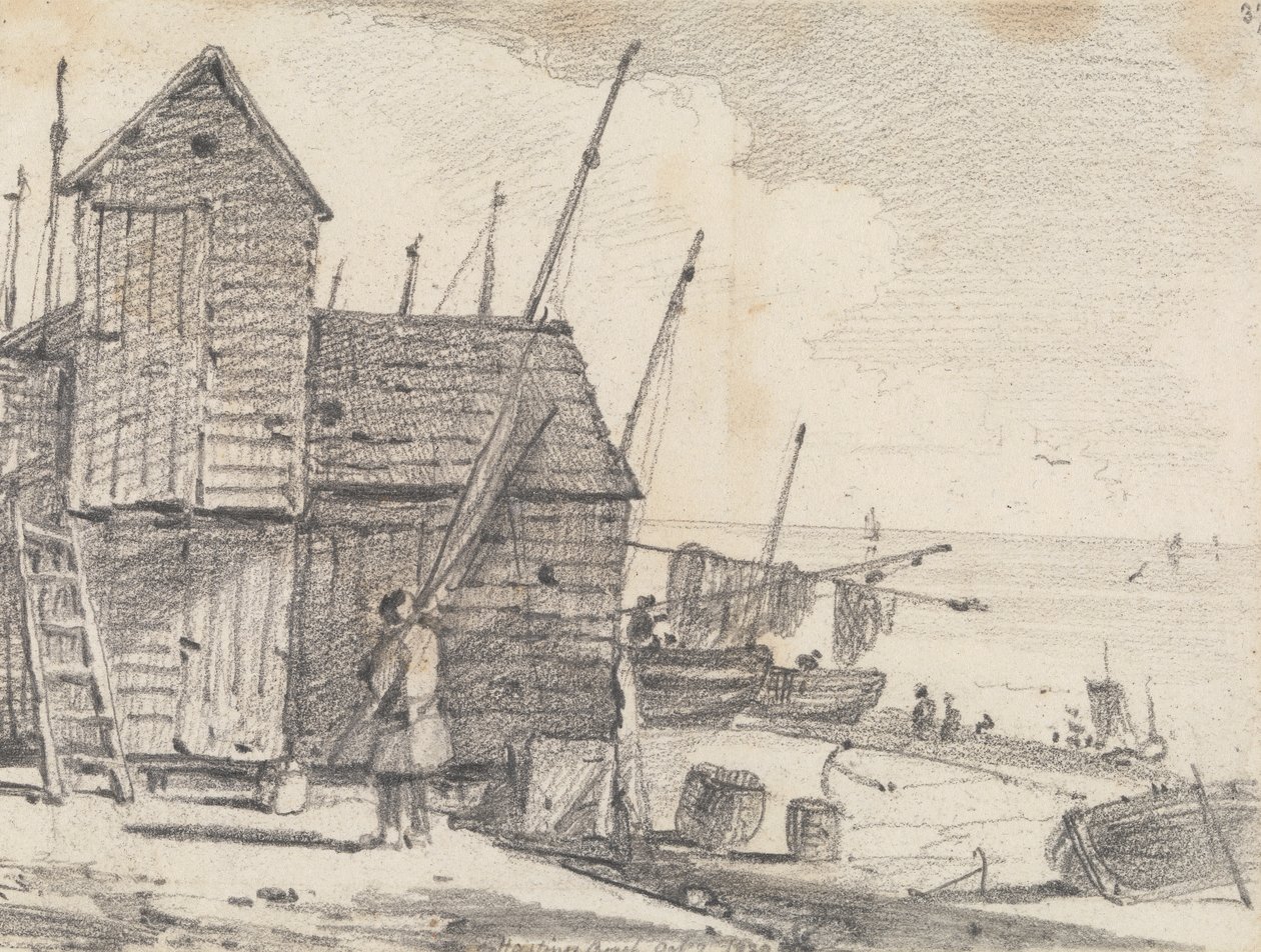Hastings Beach, 7. oktober 1820 af Capt. Thomas Hastings