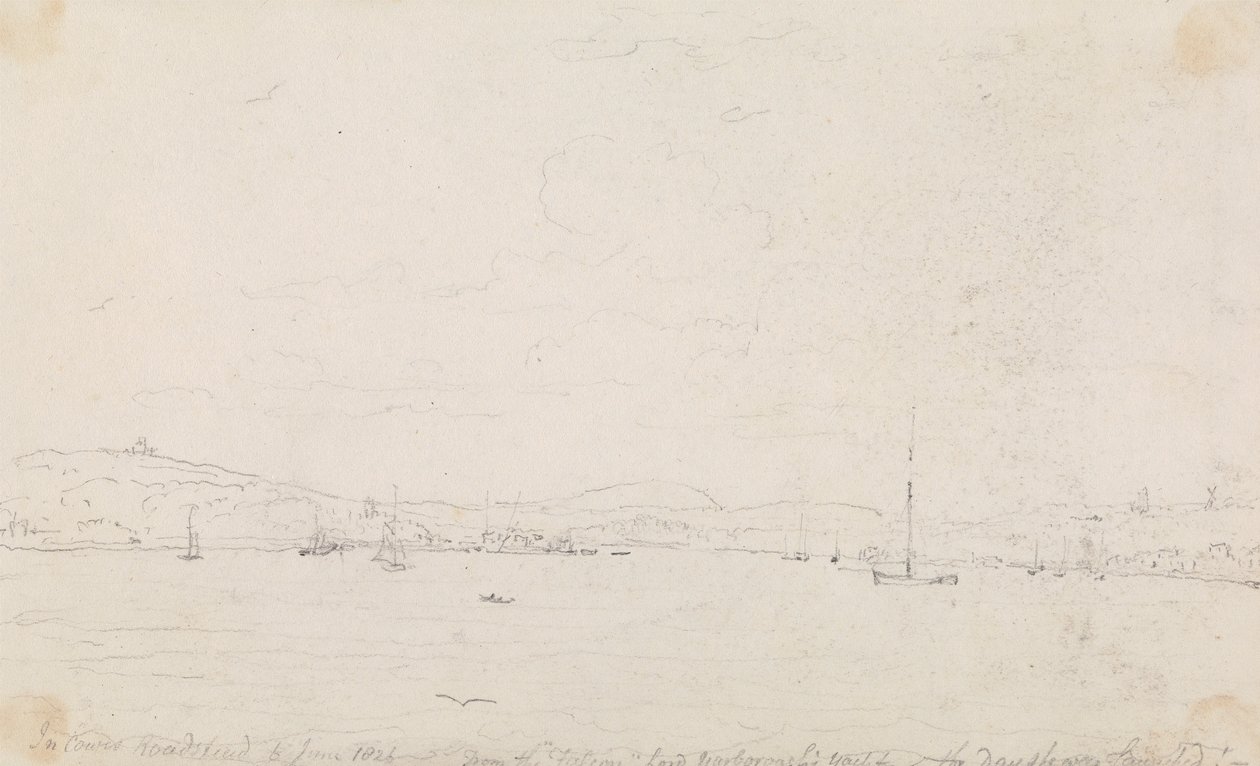 I Cowes Roadstead, 6. juni 1826, fra 