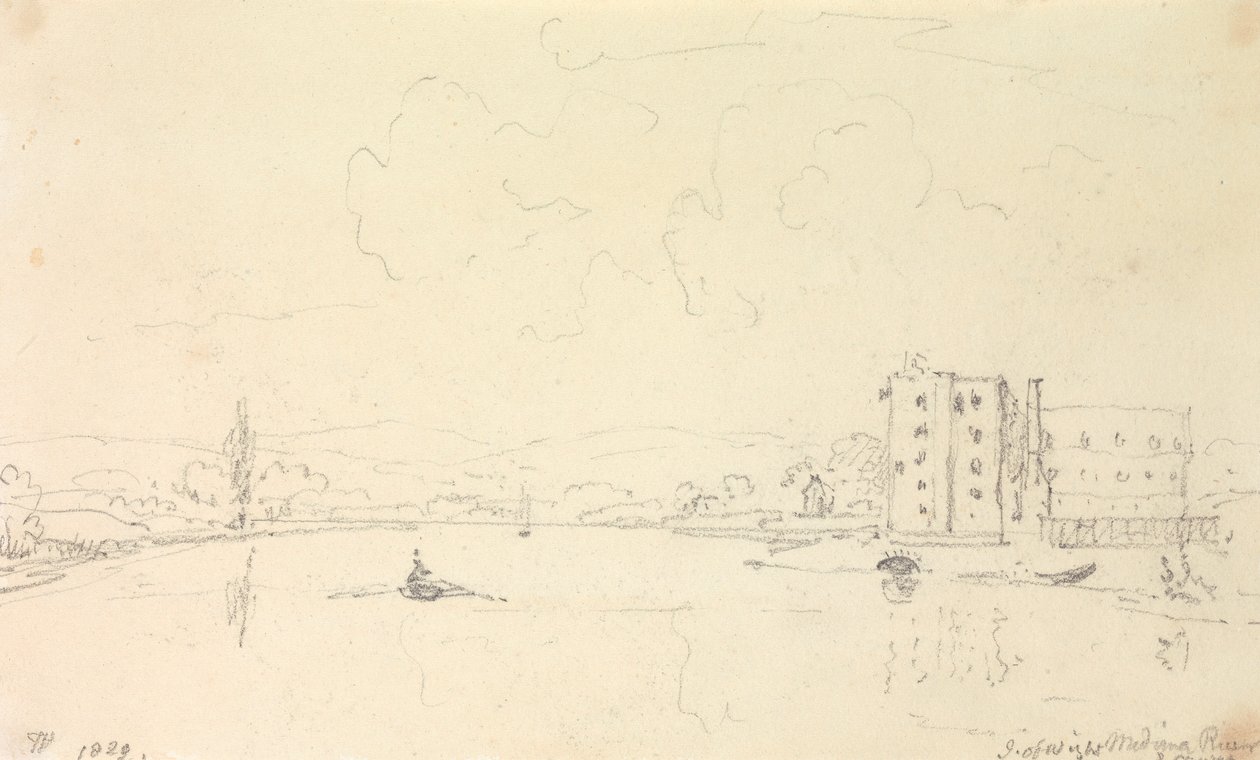 Medina River og Cowes, Isle of Wight af Capt. Thomas Hastings