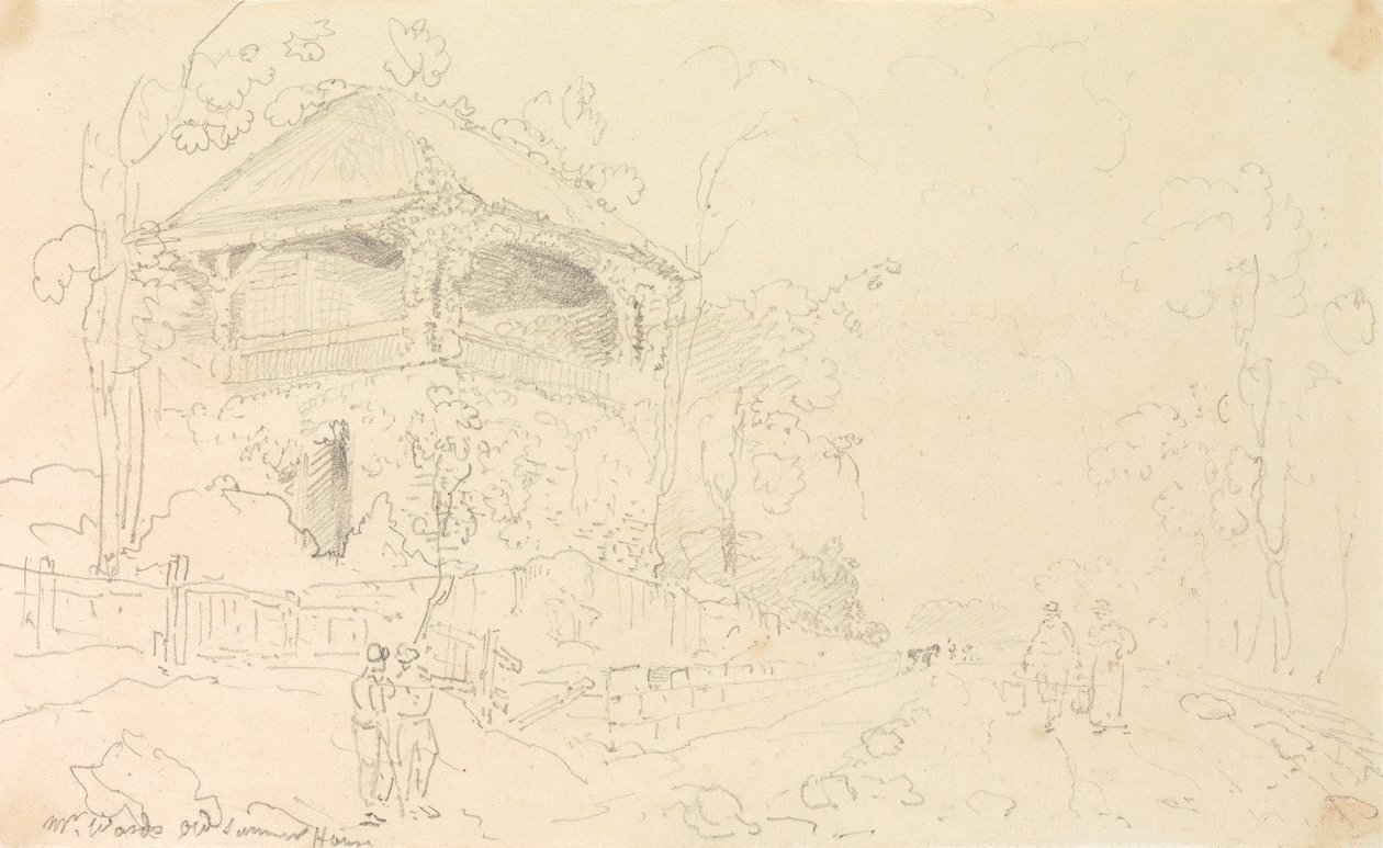 Mr. Wards gamle sommerhus, Isle of Wight af Capt. Thomas Hastings