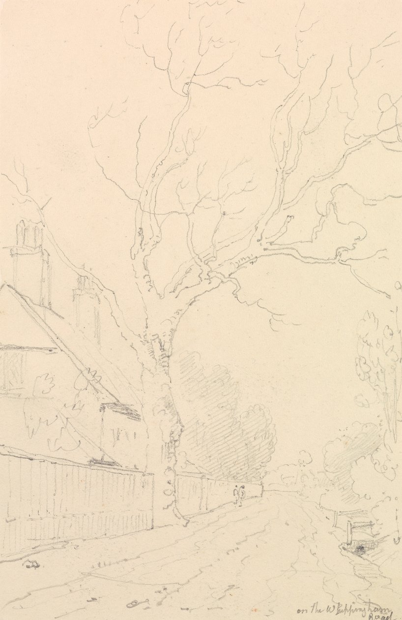 På Whippingham Road, Isle of Wight af Capt. Thomas Hastings