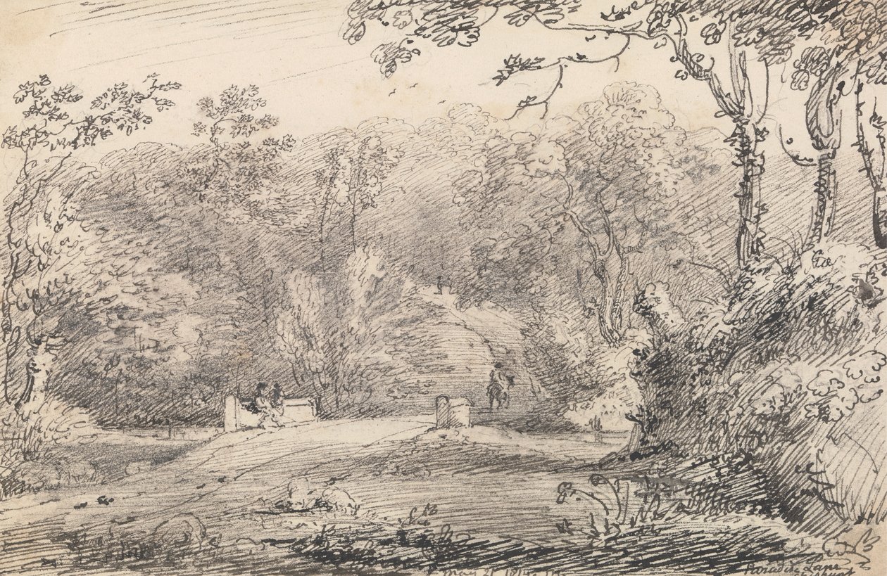 Paradise Lane, Cheshunt, 21. maj 1814 af Capt. Thomas Hastings