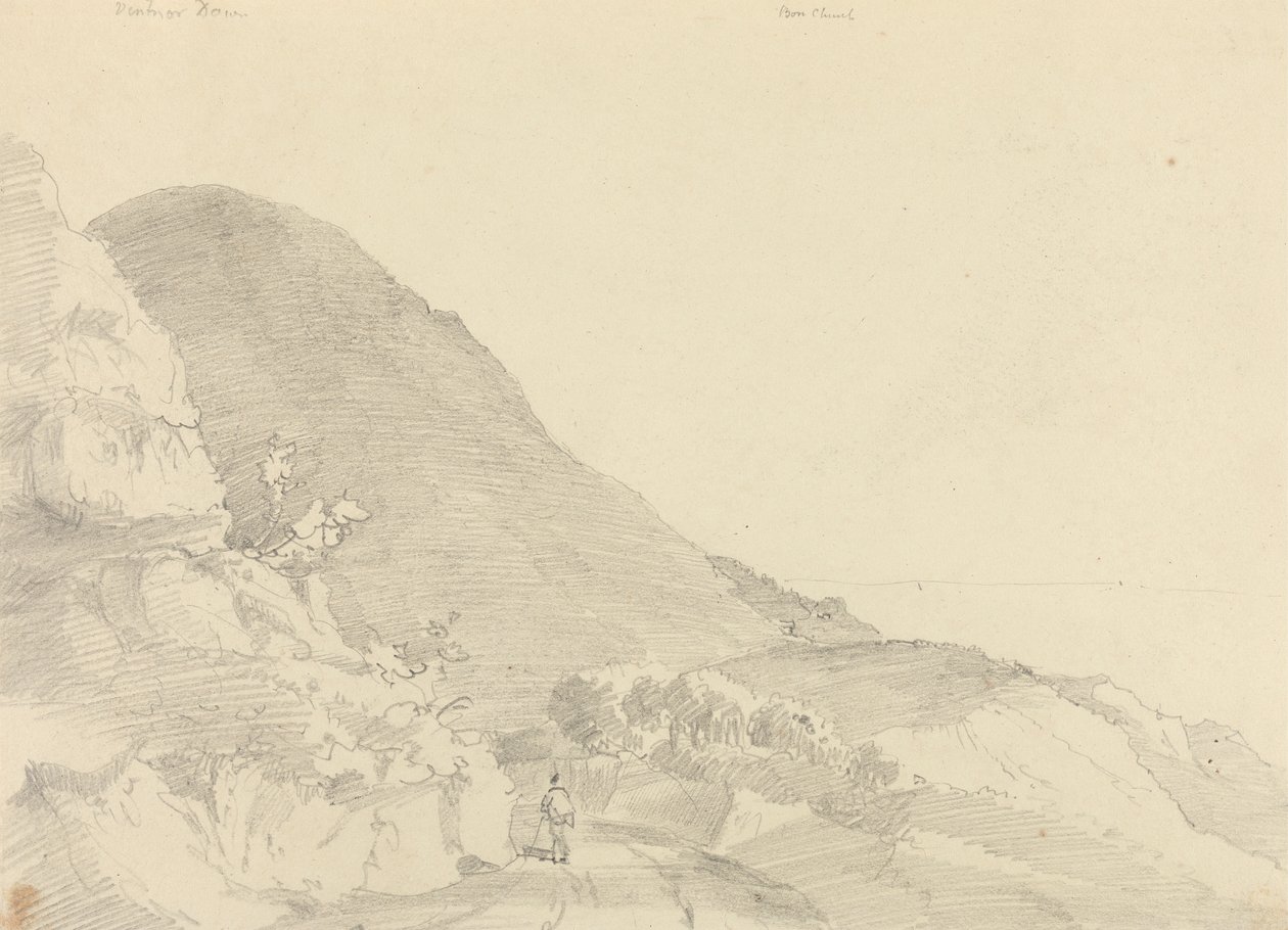 Ventnor Down, Isle of Wight af Capt. Thomas Hastings