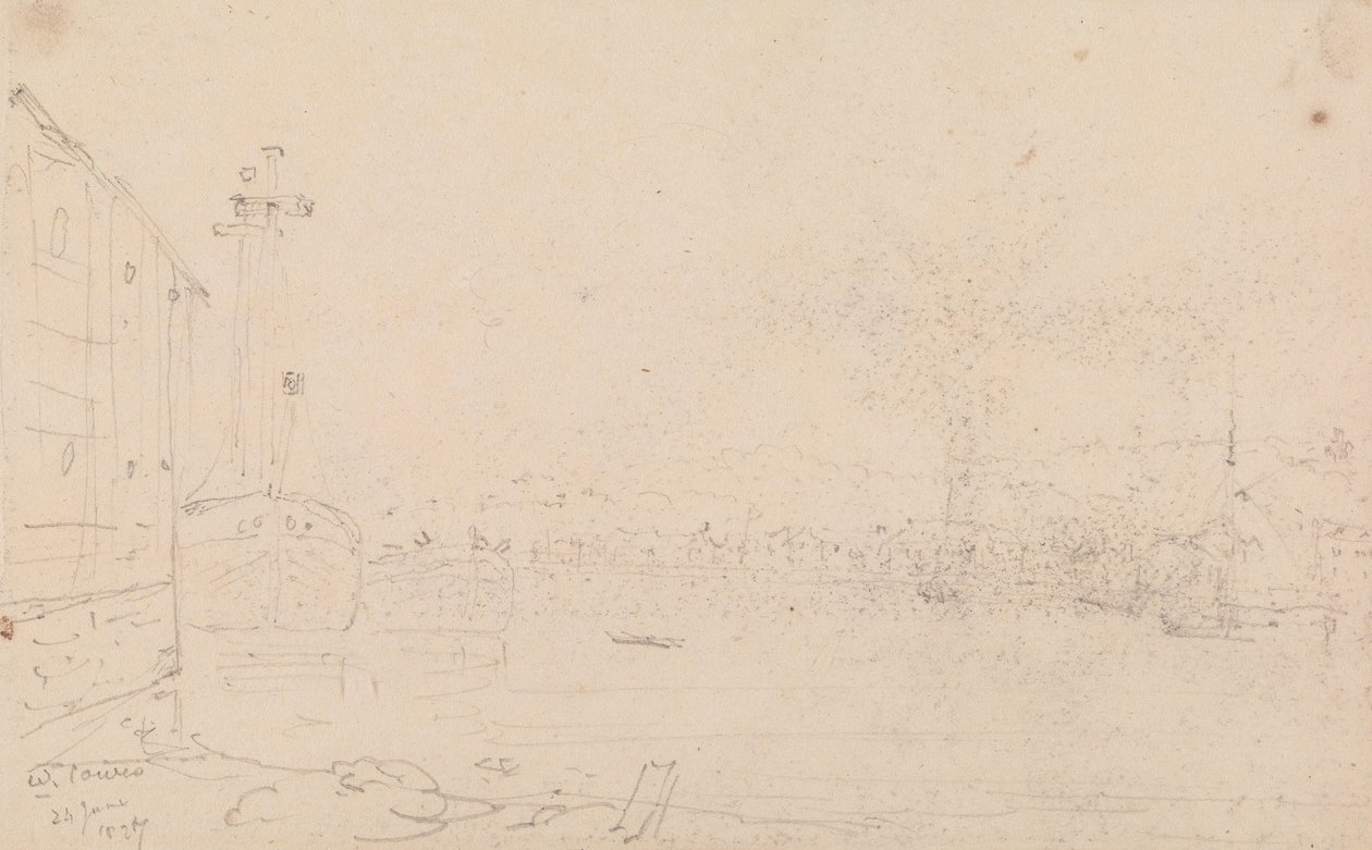 West Cowes, 24. juni 1827 af Capt. Thomas Hastings
