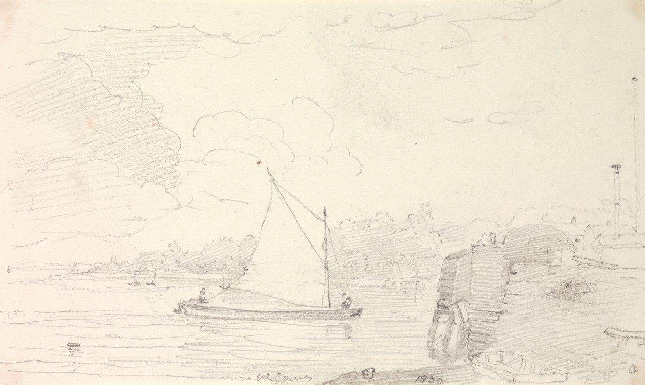 West Cowes, Isle of Wight af Capt. Thomas Hastings