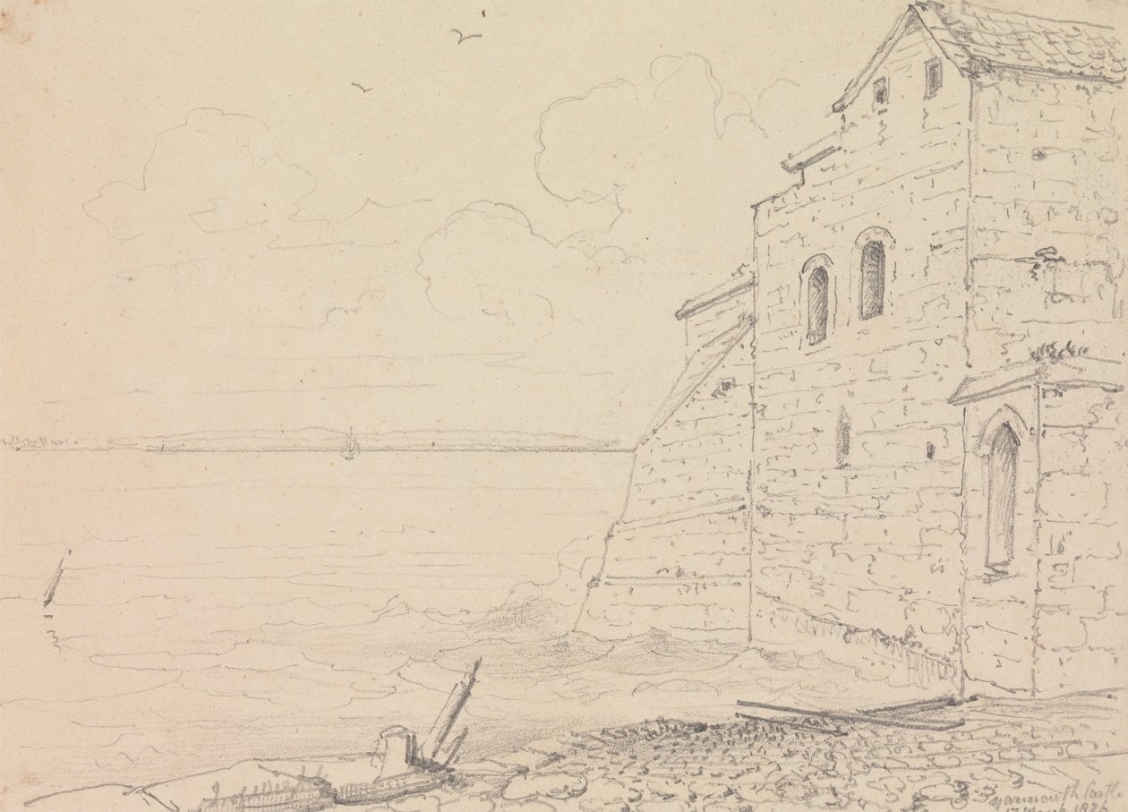 Yarmouth Castle, 17. marts 1826 af Capt. Thomas Hastings