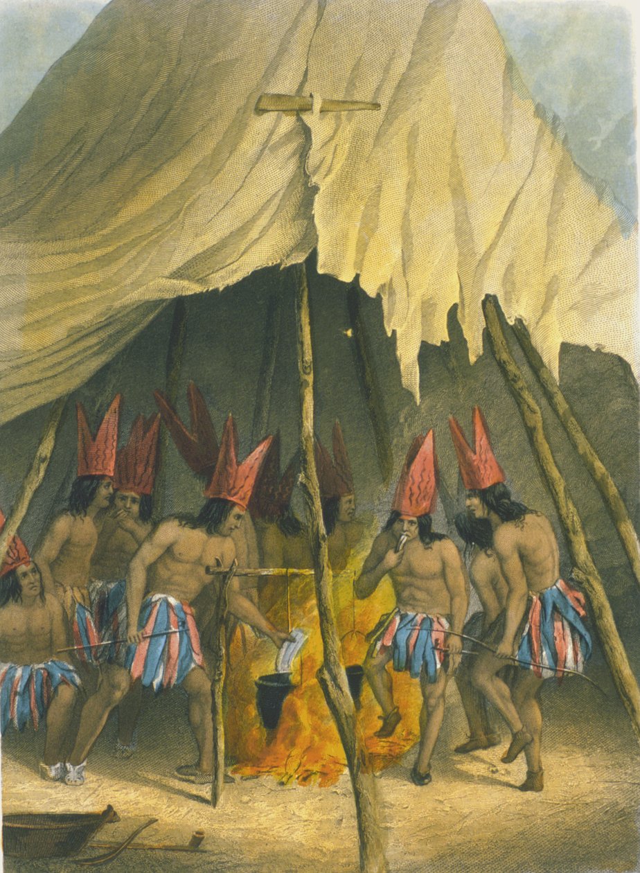 Dans til kæmpen, 1853 af Captain Seth Eastman