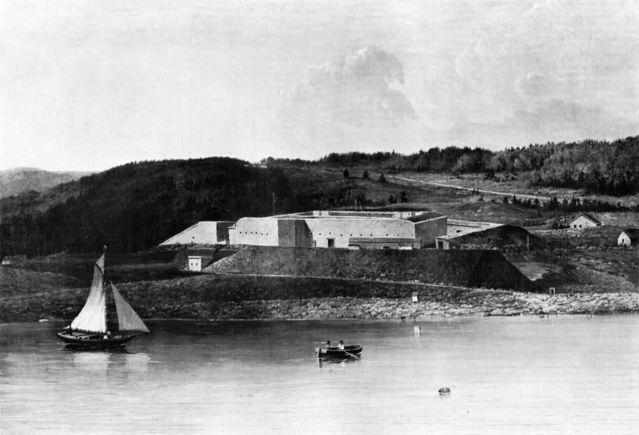 Fort Knox, Maine, 1870-1875. af Captain Seth Eastman