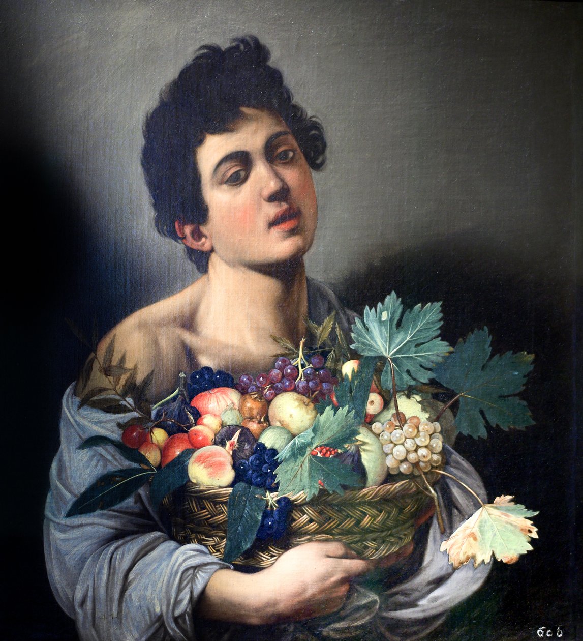 Dreng med en frugtkurv af Caravaggio af Michelangelo Merisi Caravaggio