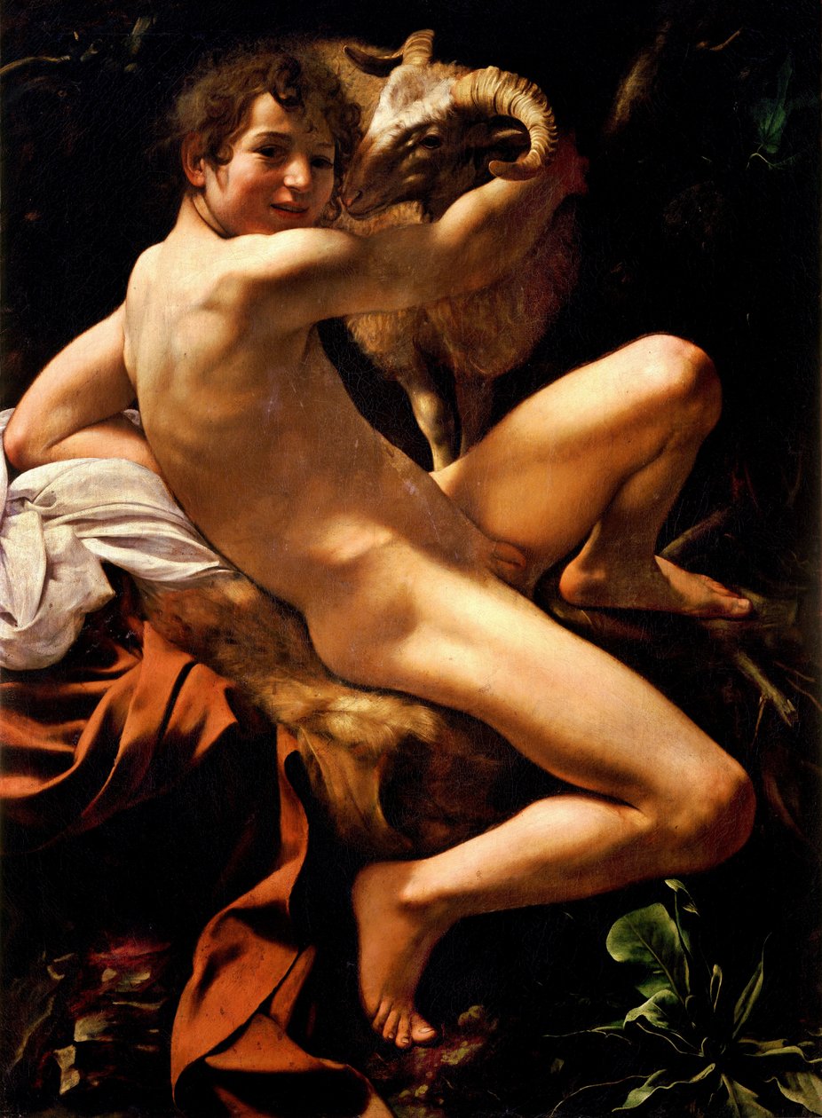 Johannes Døberen af Michelangelo Merisi Caravaggio
