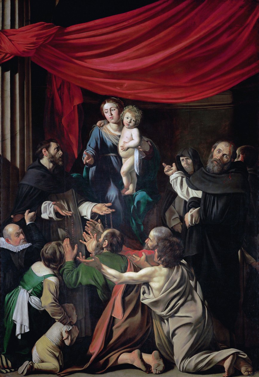 Madonna af Rosenkransen af Caravaggio
