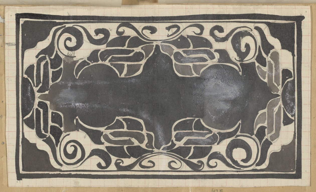 Dekorativt design af Carel Adolph Lion Cachet
