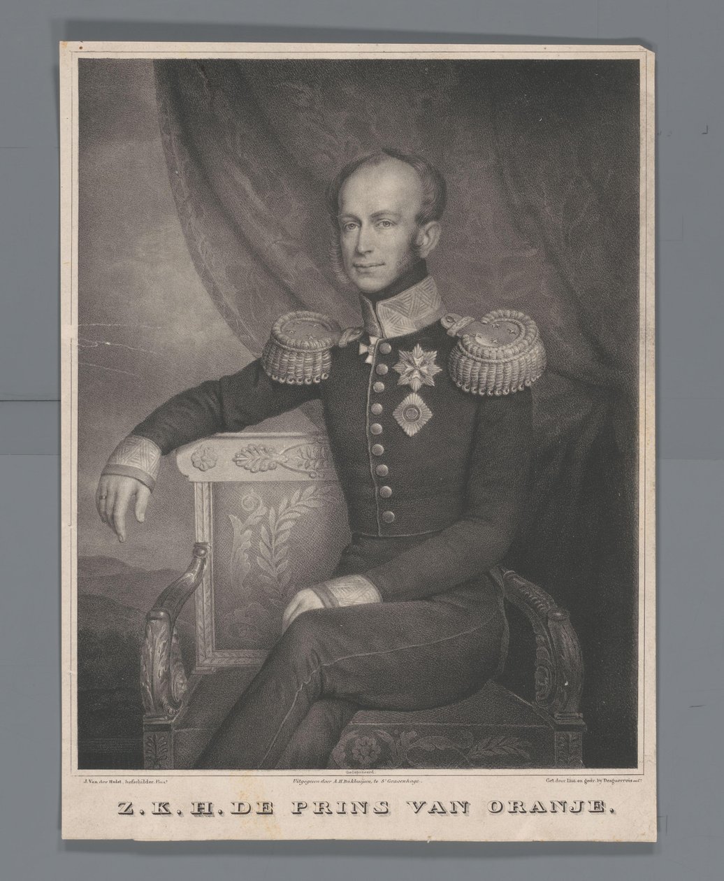 HKH Prinsen af ​​Orange (titel på objekt) af Carel Christiaan Antony Last