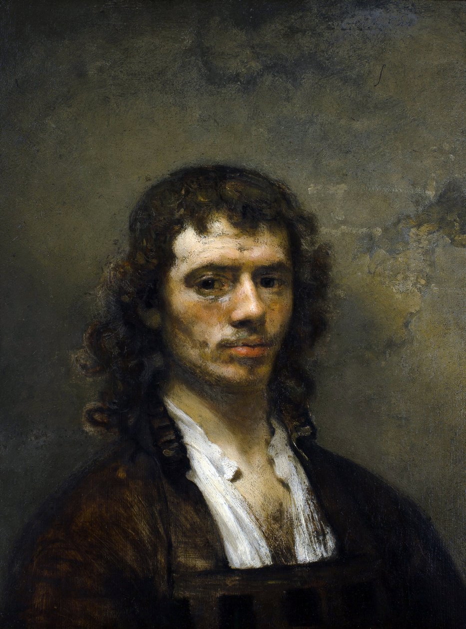 Selvportræt, ca. 1645 (olie på træ) af Carel Fabritius
