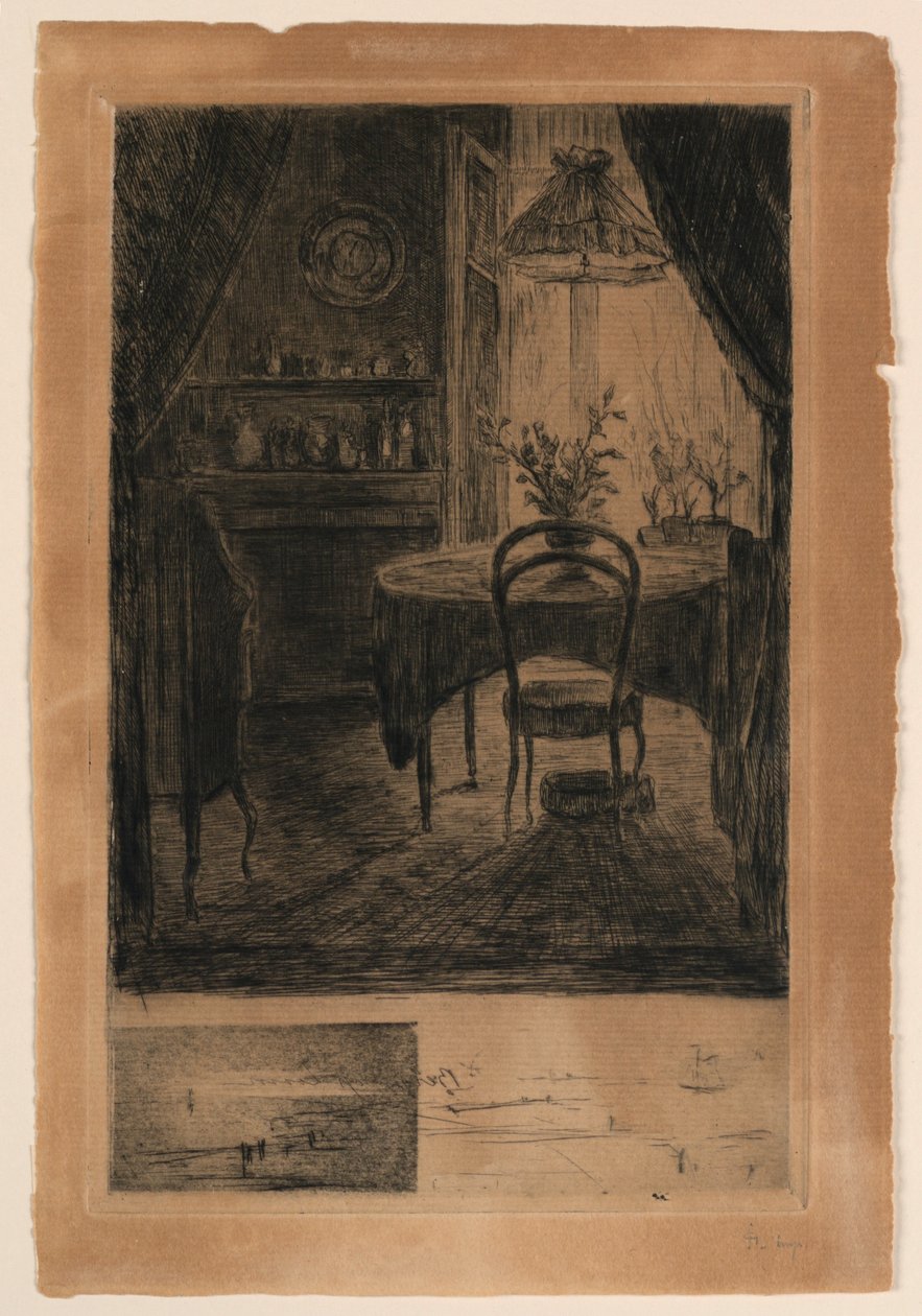 Værelse i kunstnerens hus af Carel Nicolaas Storm van 