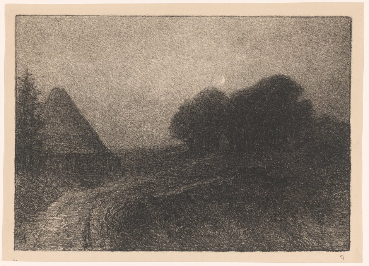 Natlandskab ved Kleve af Carel Nicolaas Storm van 