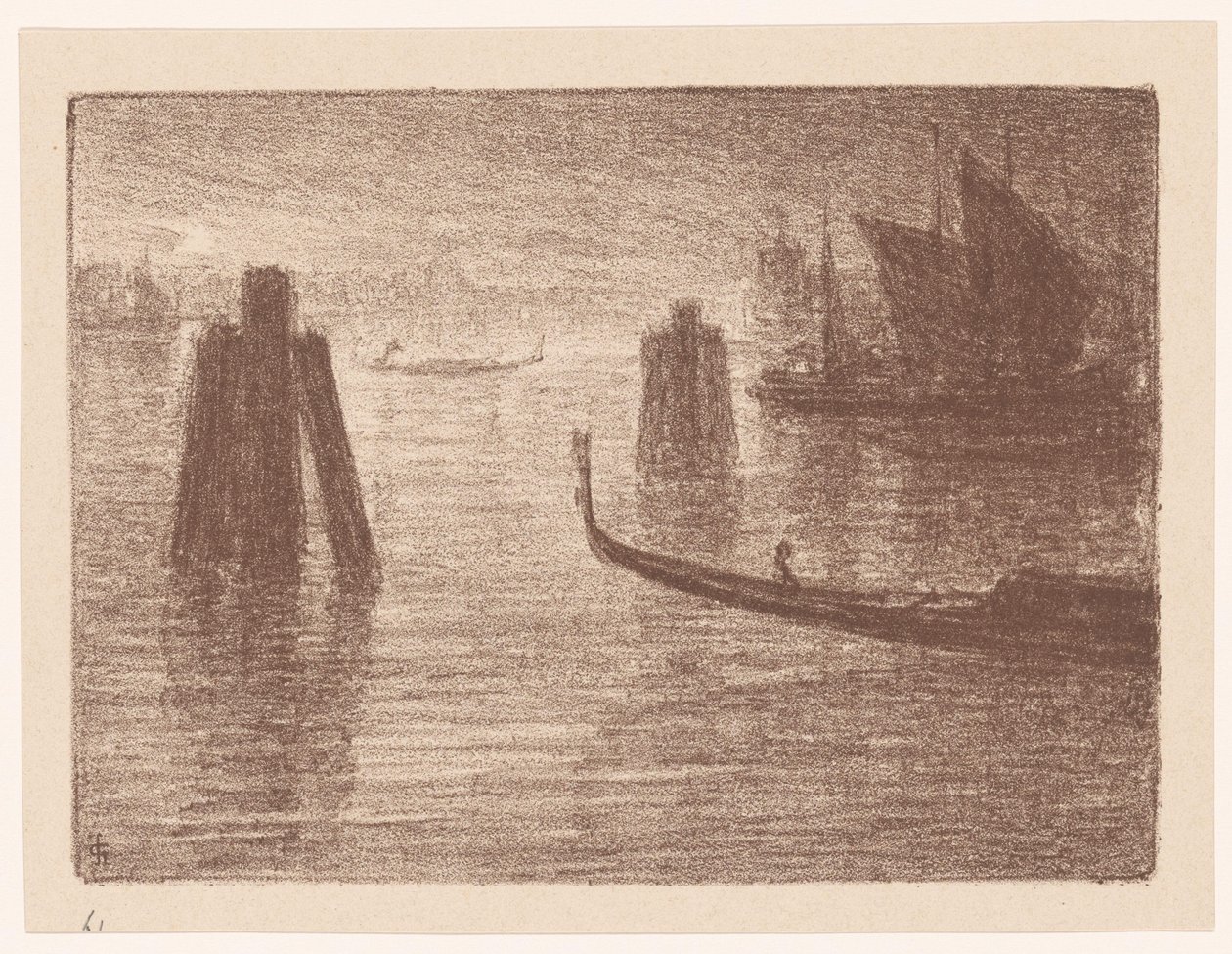 Havn i Venedig af Carel Nicolaas Storm van 