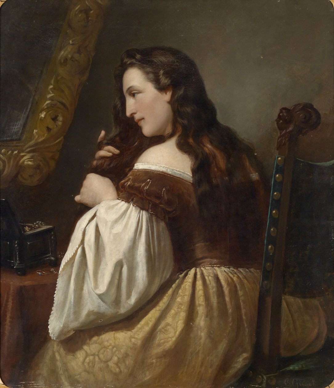 Ved toilettet af Carl Adolf Gugel