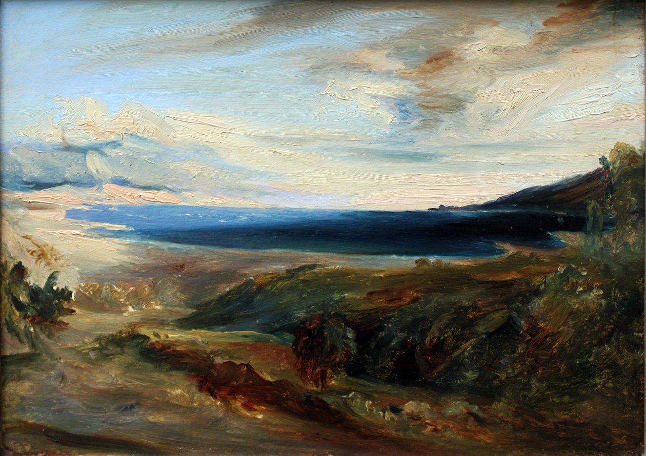Italian Bay af Carl Blechen